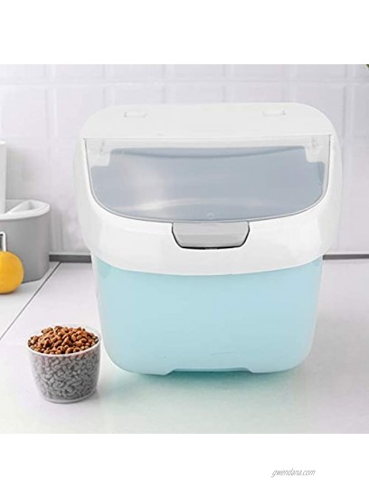 with Measuring Cup Dog Food Bin Storage Box Food Storage Pet Food Container Dog for Cat