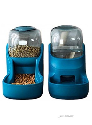 Automatic Pet Feeder and Water Dispenser Sets for Small & Medium Dogs Cats Pets Puppy Kitten Rabbit Bunny Animals