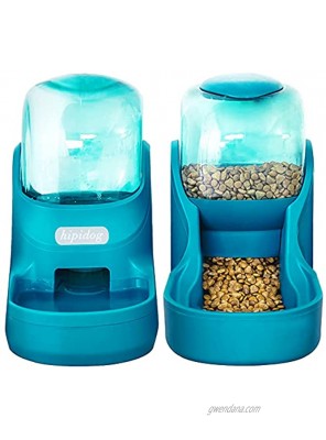 Dogs Cats Automatic Feeder,Small Medium Big Animals Automatic Pet Feeder Set Pet Automatic Water Dispenser and Food Bowl Set,3.8L