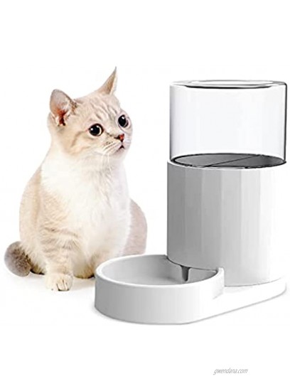 RIZZARI Gravity Pet Water Dispenser,Automatic Self-Dispensing Dog Cat Feeder for Small Large Puppy,Kittens and Pets