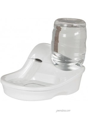 Petmate Infinity Filtered Water Pet Fountain 180-Ounce for Dogs Pearl White