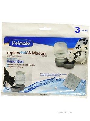 Petmate Replendish Charcoal Replacement Filters 2 Packages