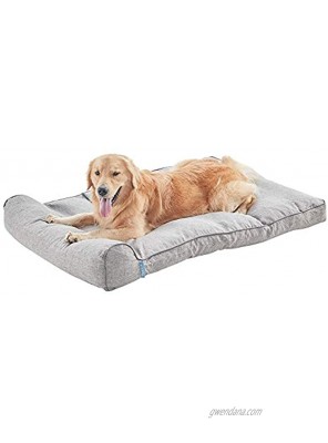 BDEUS Orthopedic Large Pet Dog Bed Traditional Sofa Couch Pet Bed Mattress with Removable Cover and Pillow Anti-Slip Bottom for Dogs & Cats