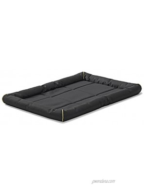 Maxx Dog Bed for Metal Dog Crates Polyester 36-Inch Black