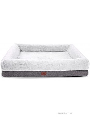 Orthopedic Dog Bed for Large Dogs and Medium Dogs Dog Sofa Bed with Waterproof Liner pad and Removable Washable Cover Dog Mat for Crates and Couch，Puppy Bed Pet Bed