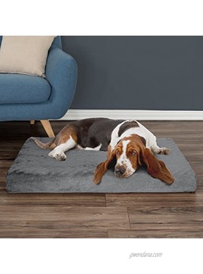 PETMAKER Orthopedic Pet Bed Collection Egg Crate and Memory Foam Cushion with Washable Cover