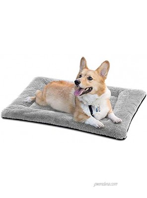 SIWA MARY Dog Bed Mat Soft Crate Pad Washable Anti-Slip Mattress for Large Medium Small Dogs and Cats Kennel Pad