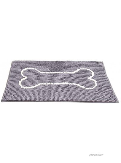 31 x 21 Microfiber Dog Doormat Floor Mat- Absorbent Pet Door Mat,Ultra Absorbent Microfiber Dog Door Mat Durable Quick Drying Washable