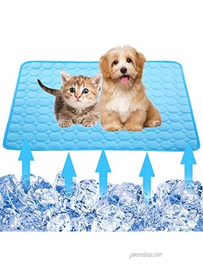 Dog Cooling Mat Pet Cooling Pads for Dogs Summer Cooling Bed for Cats Portable Pet Cooling Cushion for Home or Outdoor