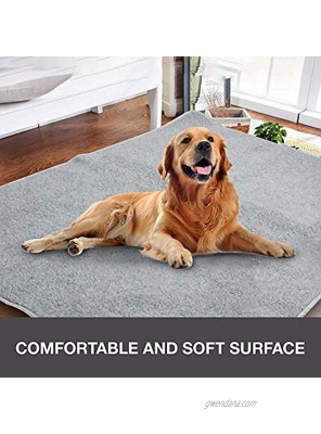 Dog Trunk Fleece Mat Pet Reusable Kennel Pad & Bed Mat for Dog Cat Waterproof Kennel Pad Pet Furniture Protection Pad 47.2 in x 31.5 in 29.5 in x 19.7 in