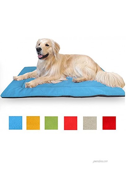 Downtown Pet Supply Comfort Pet Dog Crate Mat and Nap Pad X-Large-Blue