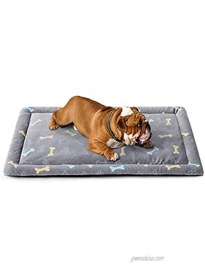 Extra Softness Pet Sleeping Mat for Small Medium Large Dogs Puppies Non Slip Dog Bed Mat Grey