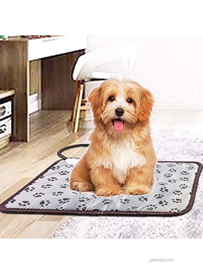 OTOFY Pet Heating Pad for Dog Cat Heat Mat Indoor Electric Waterproof Dog Heated Pad with Chew Resistant Cord Pet Blanket Warmer
