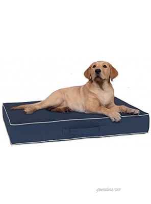 Premium Ultra Thick Dog Bed For Large Dogs | Waterproof Kennel Pad | Scratch Resistant Outdoor Extra Large Size Dog Bed | Orthopedic Pet Bed | Removable Washable UV Coated Fabric Easily Wipes Clean