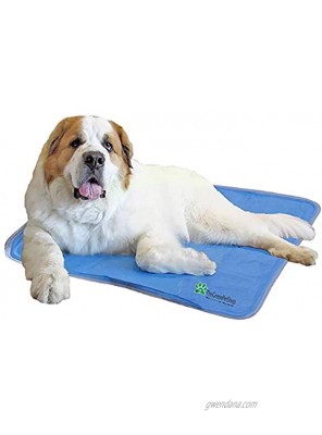 The Green Pet Shop Dog Cooling Mat Pressure-Activated Gel Cooling Mat For Dogs This Pet Cooling Mat Keeps Dogs and Cats Comfortable All Summer Avoid Overheating Ideal for Home and Travel