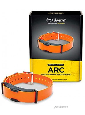 Dogtra ARC Additional Receiver Slim Ergonomic 3 4-Mile Remote Dog Training E-Collar with 127-Level Precise Control via LCD Screen