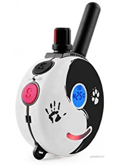 E-Collar ET-300ZEN 1 2 Mile Remote Waterproof Trainer Mini Educator Static Vibration and Sound Stimulation Collar with PetsTEK Dog Training Clicker