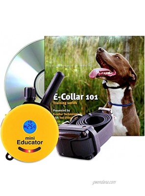 Educator E-Collar Mini 1 2 Mile Remote Dog Training Collar Plus 101 Off-Leash 4 Sessions Dog Training DVD