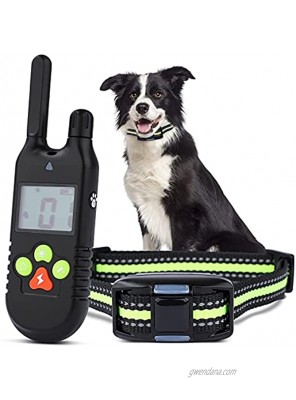 LAKWAR Dog Training Collar Beep Vibration and Shock Modes 3280Ft Remote Range Long Standby time Dog Seeking LED Waterproof.…