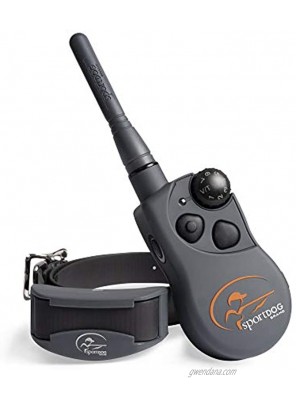 SportDOG Brand SportHunter 1 2 Mile Remote Trainer New X-Series Waterproof Rechargeable Dog Training E-Collar with Static Vibrate and Tone 3 Dog Expandability