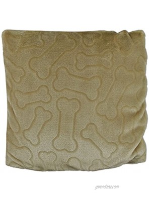 Bone Dry Embossed Pet Pillow Blanket