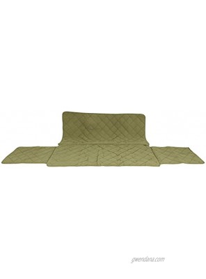 CPC Diamond Quilted Couch Protector 60-Inch Sage