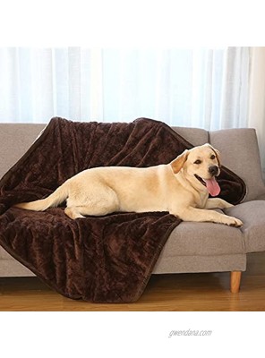 GutView Waterproof Pet Blanket for Bed Couch Sofa Car Soft and Warm Dog and Cat Blanket Puppy Blanket for Large Medium Small Dogs Machine Washable