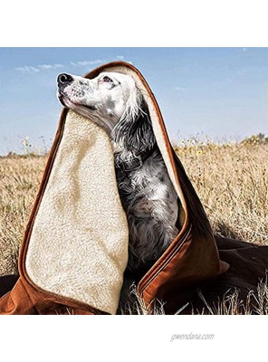 GZDDG Waterproof Dog Blanket Waterproof Pet Blanket,Pee Urine Proof Dog Blanket for Couch Sofa Bed,Soft Reversible Furniture Protector Cover Reversible Microfiber Dog Bed