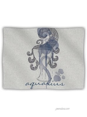 KESS InHouse Belinda Gillies Aquarius Pet Blanket 40 by 30-Inch