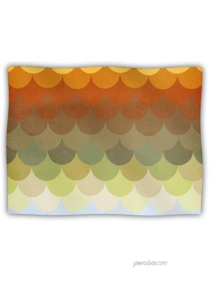 KESS InHouse Danny Ivan Half Circle Waves Color Pet Blanket 40 by 30-Inch