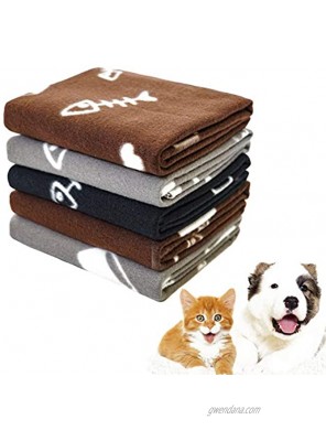 softan Premium Fleece Pet Blanket Washable Warm and Soft Bed Cover Throw for Dog Cat Puppy Kitten Small Pets