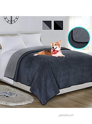 softan Waterproof 100% Leak Proof Blanket for Baby Adults Pets Dogs Cats,Pee Proof,3 Layer Protector