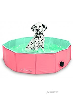 ASPCA Foldable Outdoor Pet Bath Dog Pool for Dogs Cats