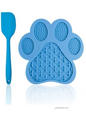 Lick Mat for Dogs with Suction Cup Used for Dog Bath Peanut Butter Lick Pad，and Anxiety Relief in Dogs Dog Lick Pad with Silicone Spatula Style 5