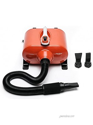 shernbao Dog Dryer High Velocity Professional Dog Pet Grooming Hair Drying Force Dryer Blower 6.0HP DHD-2400F; 6.0HP Orange
