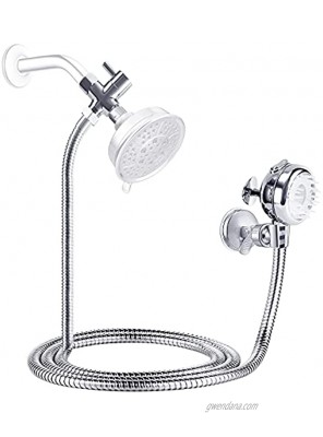 Sneatup Pet Shower Set with Sprayer Hose Diveter for Bathroom Shower Arm