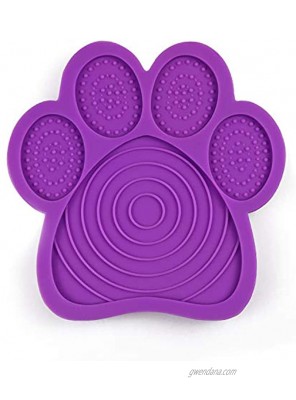 Weliu Lick Pad for Dog Slow Treat Dispensing Mat Suctions To Wall for Pet Bathing Grooming and Dog Training Distraction Device To Make Bath Time Happy