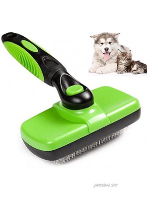 Bartz Cleaning Slicker Brush Pet Grooming brsuh for Dogs and Cats Gently Removes Shedding Loose Hair Tangled Matted Fur for Medium Large Dogs and Cats with Short or Long Hair