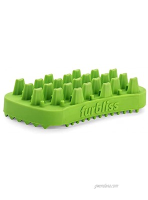 Furbliss Dog Brush for Grooming Brushing and Bathing Dog & Cats Great for the Bath Deshedding and Massaging Your Pet 1 Soft Pet Brush by Vetnique Labs Long Hair