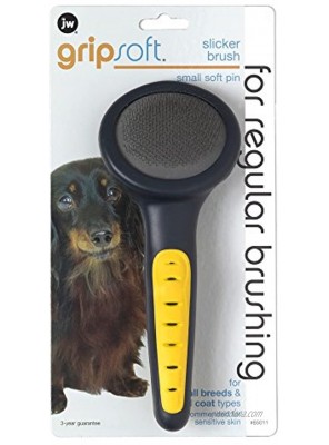 JW Pet Gripsoft Soft Slicker Brush