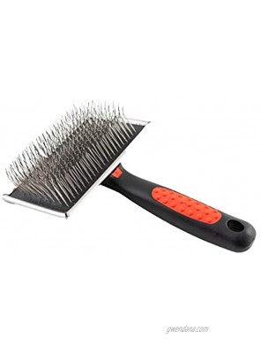 Paw Brothers Slicker Dog and Cat Grooming Brush for Professional Pet Groomers Easy To Use Comfortable Removes Long and Loose Hair
