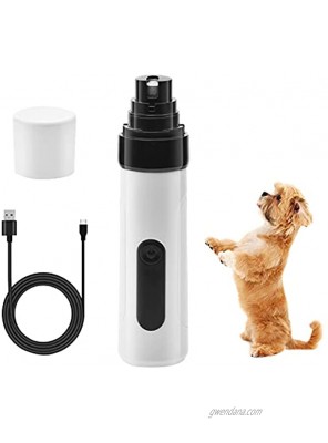 BrilliStar Dog Nail Grinder &Trimmer Professional 2-Speed Electric Pet Paws Trimmer -Support USB Rechargeable Safe Painless Claw Grinding & Grooming Beauty Tool for Dogs & Cats Claw Care