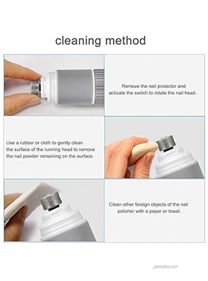 Dog Nail Grinder Painless and 3pcs Different Grinding with Progressive Speed Regulation USB Recharging Low Noise 20H Working Professional Pet Nail Trimmer for Large Medium Small Dogs and Cats