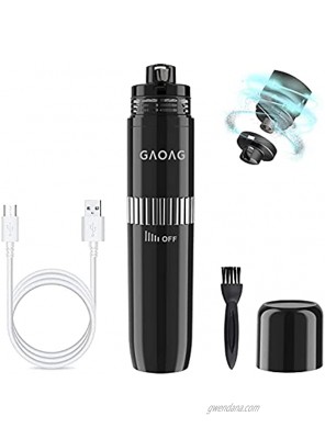 GAOAG Dog Nail Grinder with Vaccum Cleaner,Stepless Speeds Professional Pet Nail File,10h Working Time Electric Dog Nail Trimmer,Rechargeable Quiet Pet Nail Clippers for Small Medium Large Dog & Cat