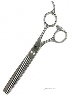 IRONPUP Stainless Steel Dog Grooming Scissor Straight Curved Thinning Professional and Family DIY-use Sharp and Durable.