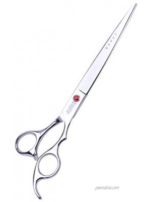 Klngstar Professional Razor Edge Series 7.0 8.0 9.0 10 Silver Professional Pet Grooming Cutting Scissors Shears for Dog Lovers