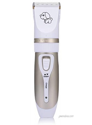 Decdeal Electric Pet Grooming Hair Clipper Rechargeable Cordless Dog Cat Rabbit Low Noise Hair Trimmer Cutter Kit