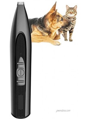 Dog Clippers Cordless Cat and Small Dogs Clipper Low Noise Electric Pet Trimmer Dog Grooming Clippers for Trimming Dog's Hair Around Paws Eyes Ears Face Rump