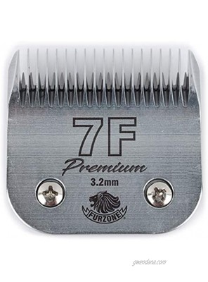 Furzone Detachable Blade Size 7F Blade 1 8 Made of Extra Durable Japanese Steel Compatible with Most Andis Oster Wahl A5 Clippers