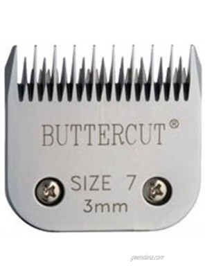 Geib Buttercut Stainless Steel Dog Clipper Blade Size-7 Skip Tooth 1 8-Inch Cut Length